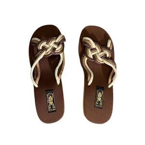 NWOT Hiawatha Rope Sandals Size 10